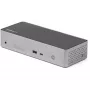 StarTech.com USB-C stotelė – 4K 60Hz keturi monitoriai DisplayPort ir HDMI – universali USB-C dokavimo stotelė su 100W Power Delivery – USB šakotuvas su 1x USB-C ir 3x USB-A, Ethernet, garsu