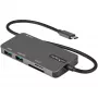 StarTech.com USB-C kelių prievadų adapteris - USB-C į 4K HDMI, 100W Power Delivery perdavimas, SD/MicroSD lizdas, 3 prievadų USB 3.0 šakotuvas - USB Type-C mini dokas - 12 colių (30 cm) ilgio pritvirtintas kabelis