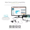 StarTech.com USB-C kelių prievadų adapteris – USB-C į 4K 60Hz HDMI 2.0, 100W Power Delivery, 3 prievadų USB 3.0 stotelė, garsas – USB-C mini dokas, nešiojamas USB Type-C kelioninis dokas