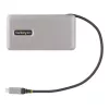 StarTech.com USB-C kelių prievadų adapteris - 4K 60Hz HDMI/DP - 3 prievadų USB centras - 100W Power Delivery perdavimas - GbE - kelioninis mini dokas su įkrovimu - 30 cm apvyniojamas laidas