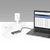 StarTech.com USB-C kelių prievadų adapteris - 10Gbps USB Type-C mini dokas su 4K 30Hz HDMI - 100W Power Delivery perdavimu - 3 prievadų USB šakotuvas, GbE - USB 3.1/3.2 Gen 2 nešiojamojo kompiuterio dokas - 10 colių kabelis