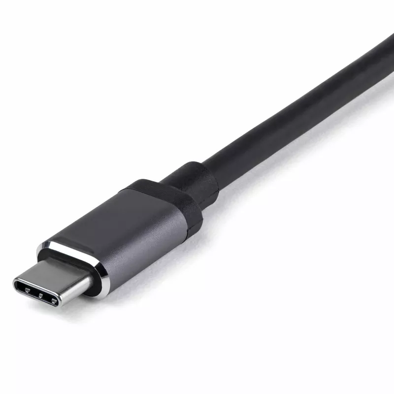 StarTech.com USB-C kelių prievadų adapteris – USB-C į HDMI arba Mini DisplayPort 4K 60Hz, 100W Power Delivery pravedimas, 4 prievadų 10Gbps USB šakotuvas – USB Type-C mini dokas su 30 cm kabeliu