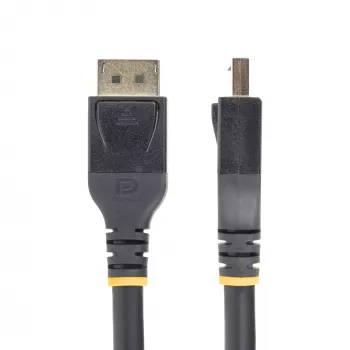 StarTech.com 10m aktyvus DisplayPort 1.4 laidas, DP8K, HBR3, HDR10, MST, DSC 1.2, HDCP 2.2, 8K 60Hz, 4K 120Hz, DP 1.4, M/M