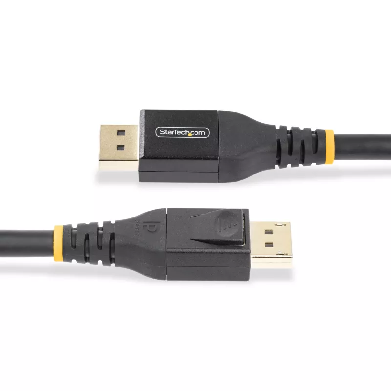 StarTech.com 10m aktyvus DisplayPort 1.4 laidas, DP8K, HBR3, HDR10, MST, DSC 1.2, HDCP 2.2, 8K 60Hz, 4K 120Hz, DP 1.4, M/M