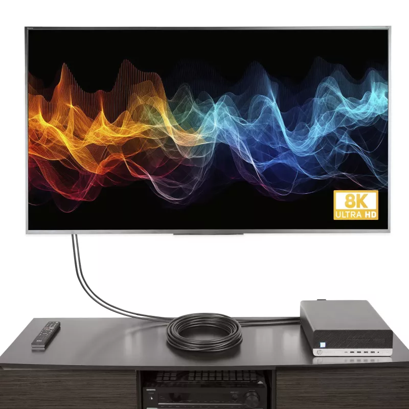 StarTech.com 10m aktyvus DisplayPort 1.4 laidas, DP8K, HBR3, HDR10, MST, DSC 1.2, HDCP 2.2, 8K 60Hz, 4K 120Hz, DP 1.4, M/M