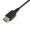 StarTech.com 2 m VESA sertifikuotas DisplayPort 1.4 kabelis - 8K 60Hz HBR3 HDR - 6 pėdų Super UHD DisplayPort į DisplayPort monitoriaus laidas - Ultra HD 4K 120Hz DP 1.4 plonas vaizdo kabelis M/M DP jungtis