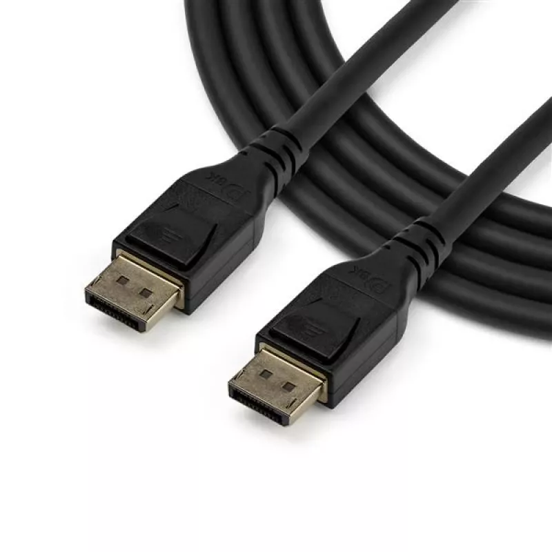 StarTech.com 3 m VESA sertifikuotas DisplayPort 1.4 kabelis, 8K 60Hz HBR3 HDR, UHD DisplayPort į DisplayPort monitoriaus laidas, Ultra HD 4K 120Hz DP 1.4 vaizdo kabelis M/M DP jungtis