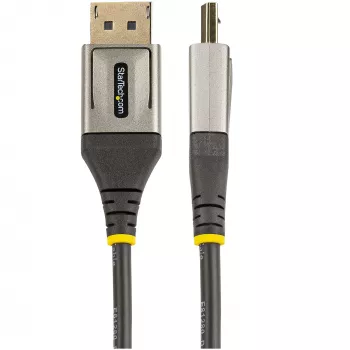 StarTech.com 1 m VESA sertifikuotas DisplayPort 1.4 laidas – 8K 60Hz HDR10 – Ultra HD 4K 120Hz – DP 1.4 laidas – DisplayPort į DisplayPort – vyriški/vyriški
