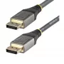 StarTech.com 2 m VESA sertifikuotas DisplayPort 1.4 laidas - 8K 60Hz HDR10 - Ultra HD 4K 120Hz vaizdas - DP 1.4 laidas / kabelis - Monitoriams / ekranams - DisplayPort į DisplayPort laidas - M/M