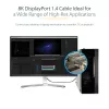 StarTech.com 2 m VESA sertifikuotas DisplayPort 1.4 laidas - 8K 60Hz HDR10 - Ultra HD 4K 120Hz vaizdas - DP 1.4 laidas / kabelis - Monitoriams / ekranams - DisplayPort į DisplayPort laidas - M/M