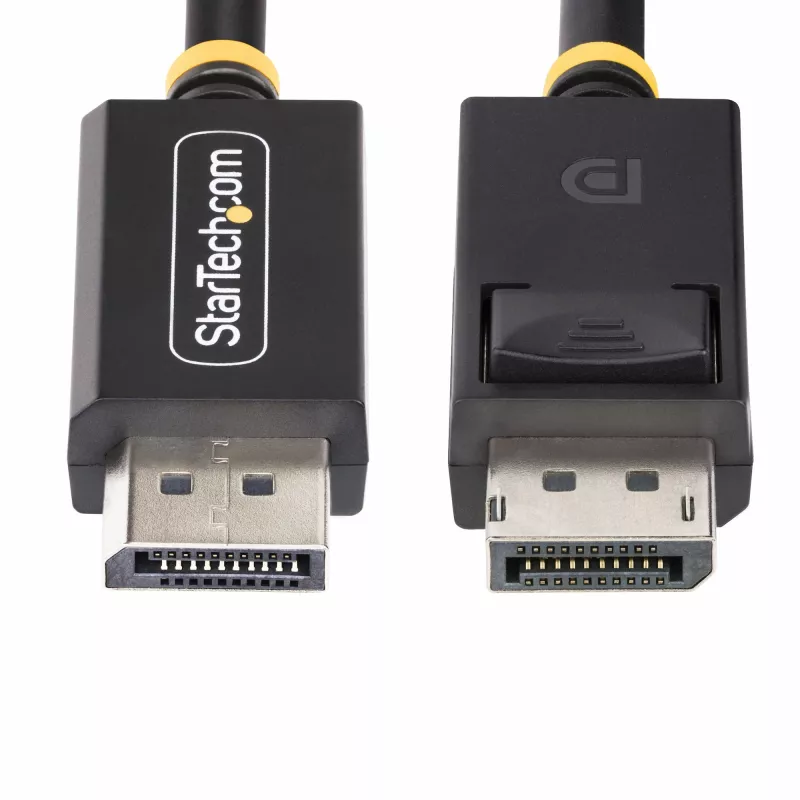 StarTech.com 2m DisplayPort 2.1 laidas, VESA sertifikuotas DP40, su UHBR10/HDR/HDCP 2.2, 8K 60Hz/4K 144Hz su DSC 1.2a, 40Gbps, DP 2.1 laidas, UHD monitoro laidas, M/M