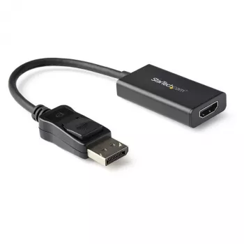 StarTech.com DisplayPort į HDMI adapteris - 4K 60Hz HDR10 aktyvus DisplayPort 1.4 į HDMI 2.0b vaizdo keitiklis - 4K DP į HDMI adapteris monitoriui/ekranui/TV - fiksuojanti DP jungtis