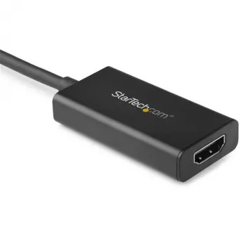 StarTech.com DisplayPort į HDMI adapteris - 4K 60Hz HDR10 aktyvus DisplayPort 1.4 į HDMI 2.0b vaizdo keitiklis - 4K DP į HDMI adapteris monitoriui/ekranui/TV - fiksuojanti DP jungtis