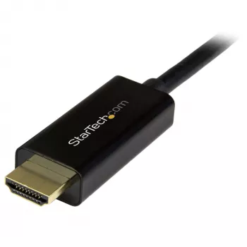 StarTech.com 2 m DisplayPort į HDMI laidas - 4K 30Hz - DP 1.2 į HDMI monitoriaus laidas - fiksuojanti DP jungtis - pasyvus laidas