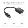 StarTech.com DisplayPort į VGA adapteris - aktyvus DP į VGA keitiklis - 1080p vaizdas - DisplayPort sertifikuotas - DP/DP++ šaltinis prie VGA monitoriaus laido adapteris - fiksuojanti DP jungtis