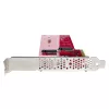 StarTech.com DUAL-M2-PCIE-CARD-B – Dvigubas M.2 PCIe SSD adapteris, PCIe x8 / x16 į du NVMe arba AHCI M.2 SSD, PCI Express 4.0, 7,8 GB/s vienam diskui, reikalinga bifurkacija