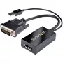 StarTech.com DVI į DisplayPort adapteris su USB maitinimu - 1920 x 1200 - DVI-D į DP keitiklis