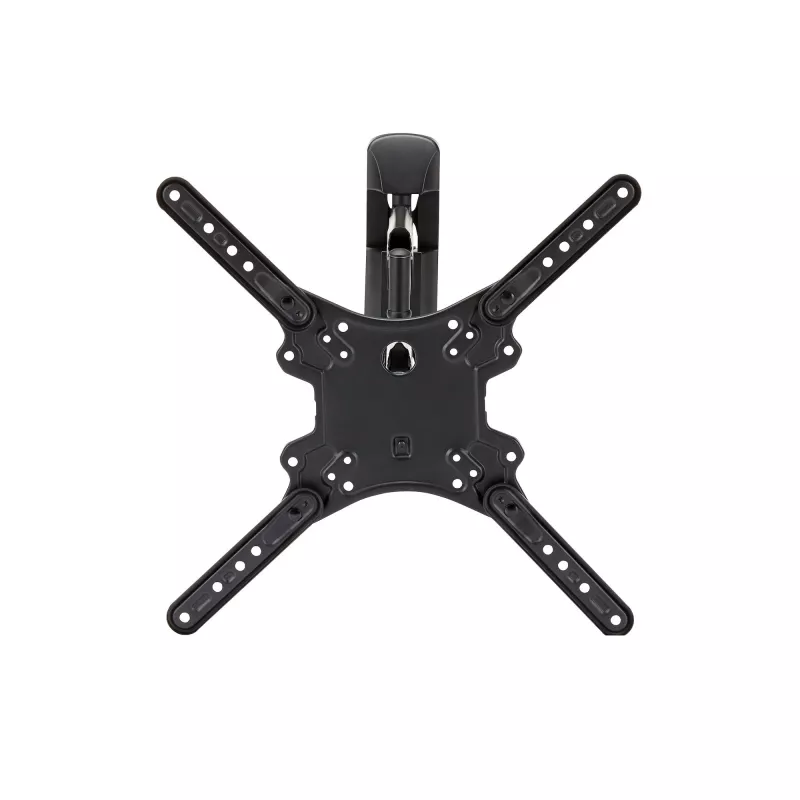 StarTech.com pilno judesio TV laikiklis sienai - 32-55 col. (35 kg) VESA ekranams - žemo profilio universalus plokščiaekranis TV laikiklis - sunkiasvoris reguliuojamas pasukamas/sukiojamas šarnyrinis laikiklis