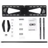StarTech.com FPWFXBAT žemo profilio fiksuotas televizoriaus sieninis laikiklis, 94–190,5 cm (37–75 colių), iki 40 kg, apsauga nuo vagysčių, VESA, plastikas/plienas, juodas