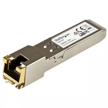 StarTech.com Cisco GLC-T suderinamas SFP modulis - 1000BASE-T - varinis SFP į RJ45 - 1GE Gigabit Ethernet - 100 m