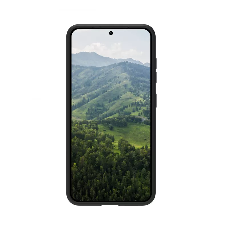 dbramante1928 GPSSNIBL6450 Greenland Pro Qi2 galinis dėklas Samsung Galaxy S25, plastikinis, Night Black