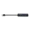 StarTech.com 4 prievadų USB-A šakotuvas, 5 Gbps, maitinamas iš magistralės, kompaktiškas kelioninis USB 3.0 skirstytuvas, apsauga nuo perkrovos (OCP)