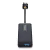 StarTech.com 4 prievadų USB-A šakotuvas, 5 Gbps, maitinamas iš magistralės, kompaktiškas kelioninis USB 3.0 skirstytuvas, apsauga nuo perkrovos (OCP)