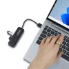 StarTech.com 4 prievadų USB-A šakotuvas, 5 Gbps, maitinamas iš magistralės, kompaktiškas kelioninis USB 3.0 skirstytuvas, apsauga nuo perkrovos (OCP)