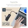 StarTech.com 4 prievadų USB-A šakotuvas, 5 Gbps, maitinamas iš magistralės, kompaktiškas kelioninis USB 3.0 skirstytuvas, apsauga nuo perkrovos (OCP)