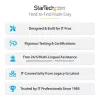 StarTech.com 4 prievadų USB-A šakotuvas, 5 Gbps, maitinamas iš magistralės, kompaktiškas kelioninis USB 3.0 skirstytuvas, apsauga nuo perkrovos (OCP)
