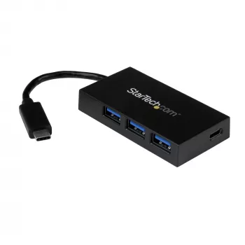 StarTech.com 4 prievadų USB-C šakotuvas – USB-C į 1x USB-C ir 3x USB-A – USB 3.0 šakotuvas – 5Gbps