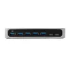 StarTech.com HB30C5A2CSC 7 prievadų USB-C šakotuvas, USB-C į 5x USB-A + 2x USB-C, USB 3.0, greito krovimo prievadas, su maitinimu