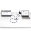 StarTech.com 4 prievadų USB-C šakotuvas su USB-C DP Alt režimo vaizdo išvestimi 4K 60Hz – 3x USB-A, 1x USB Type-C, 100W Power Delivery perdavimas, USB 3.2 10Gbps, 30 cm kabelis, nešiojamas USB šakotuvas