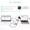 StarTech.com 4 prievadų USB-C šakotuvas su USB-C DP Alt režimo vaizdo išvestimi 4K 60Hz – 3x USB-A, 1x USB Type-C, 100W Power Delivery perdavimas, USB 3.2 10Gbps, 30 cm kabelis, nešiojamas USB šakotuvas
