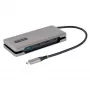 StarTech.com 4 prievadų USB-C šakotuvas - 1x USB-A ir 3x USB-C prievadai - USB 3.2 Gen 2 (10Gbps) - maitinamas iš magistralės - USB-C šakotuvas su 32 cm apvyniojamu kabeliu - nešiojamas USB-C į USB-A šakotuvas