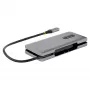 StarTech.com 4 prievadų USB-C šakotuvas, 4x USB-C, USB 3.2 Gen 2 (10Gbps) – nešiojamas USB-C šakotuvas su 100W Power Delivery perdavimu, 32 cm įmontuotu kabeliu