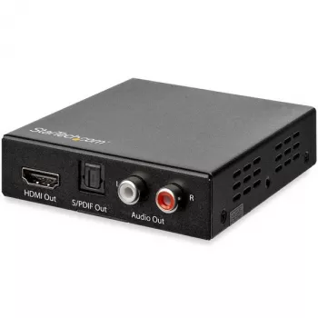 StarTech.com 4K HDMI garso ištraukiklis su 4K 60Hz palaikymu, juodas