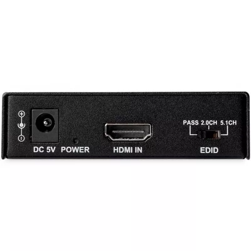 StarTech.com 4K HDMI garso ištraukiklis su 4K 60Hz palaikymu, juodas