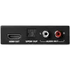StarTech.com 4K HDMI garso ištraukiklis su 4K 60Hz palaikymu, juodas