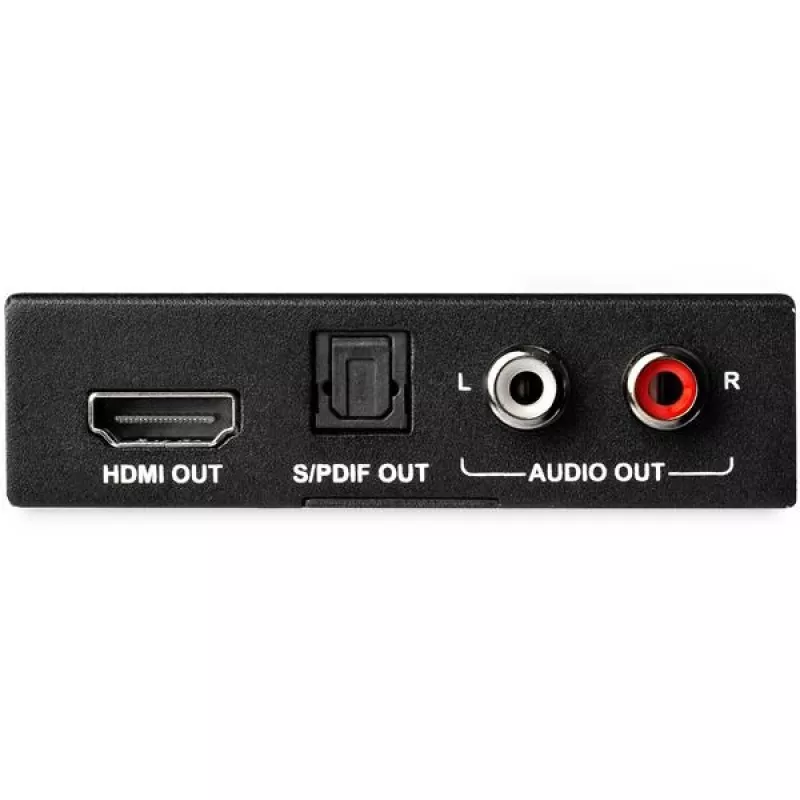StarTech.com 4K HDMI garso ištraukiklis su 4K 60Hz palaikymu, juodas