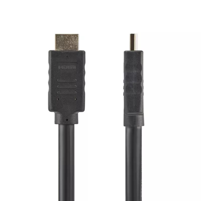 StarTech.com 30ft (10m) HDMI 2.0 aktyvus HDMI laidas - 4K 60Hz, CL2 sieniniam montavimui, HDR, 18Gbps, vyriškas kištukas - juodas