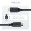StarTech.com 30cm (1 pėda) didelės spartos HDMI laidas, 4K 60Hz/1440p 144Hz, HDR10/HDCP 2.2/ARC, 18Gbps, UHD HDMI 2.0 laidas TV/monitoriui/ekranui, TPE apvalkalas