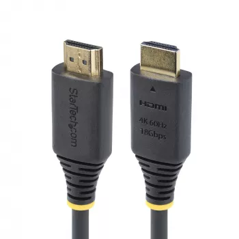 StarTech.com 4m Premium sertifikuotas HDMI 2.0 kabelis, 4K 60Hz/1440p 144Hz, HDR10/HDCP 2.2/ARC, 18Gbps, UHD, TPE apvalkalas