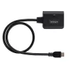 StarTech.com 2 prievadų HDMI skirstytuvas, 4K 60Hz HDMI 2.0 vaizdas, 1 į 2 išėjimai, HDR/HDCP, įmontuotas 50 cm HDMI kabelis