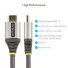 StarTech.com 1 m HDMI 2.1 laidas 8K – sertifikuotas itin didelės spartos HDMI laidas 48 Gbps – 8K 60 Hz / 4K 120 Hz HDR10+ eARC – itin didelės raiškos 8K HDMI laidas – monitoriui / televizoriui / ekranui – lanksti TPE apvalkalu