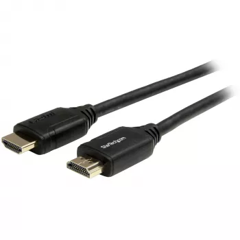 StarTech.com 6ft (2m) Premium Sertifikuotas HDMI 2.0 Laidas su Ethernet - Greitas Ultra HD 4K 60Hz HDMI Laidas HDR10 - HDMI Jungtis (Vyriški/Vyriški Jungtys) - UHD Monitoriams, TV, Ekranams