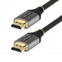 StarTech.com 10ft (3m) Premium sertifikuotas HDMI 2.0 laidas – didelės spartos itin didelės raiškos 4K 60Hz HDMI laidas su Ethernet, HDR10, ARC – UHD HDMI vaizdo laidas – UHD monitoriams, televizoriams, ekranams – M/M