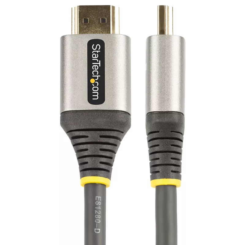 StarTech.com 13ft (4m) Premium sertifikuotas HDMI 2.0 laidas – didelės spartos Ultra HD 4K 60Hz HDMI laidas su Ethernet – HDR10, ARC – UHD HDMI vaizdo laidas – UHD monitoriams, televizoriams, ekranams – M/M