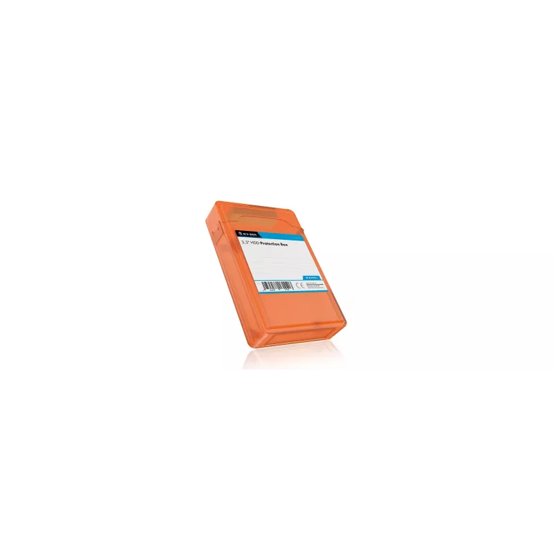 ICY BOX IB-AC602b-6 Dėklas kišeninis Plastikas Mėlyna, Žalia, Pilka, Oranžinė, Raudona, Balta