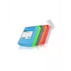 ICY BOX IB-AC602b-6 Dėklas kišeninis Plastikas Mėlyna, Žalia, Pilka, Oranžinė, Raudona, Balta